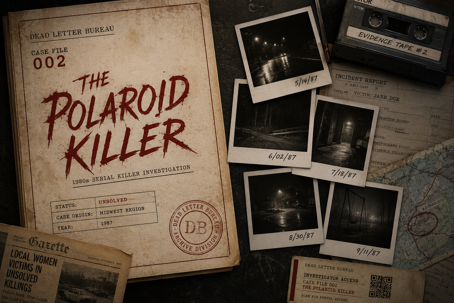 The Polaroid Killer case file