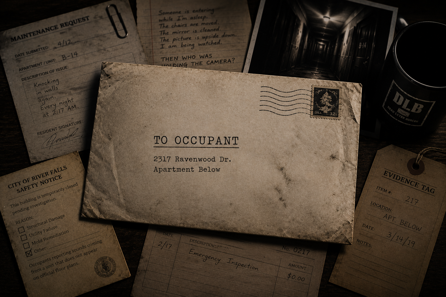 Strange Mail envelope addressed to occupant